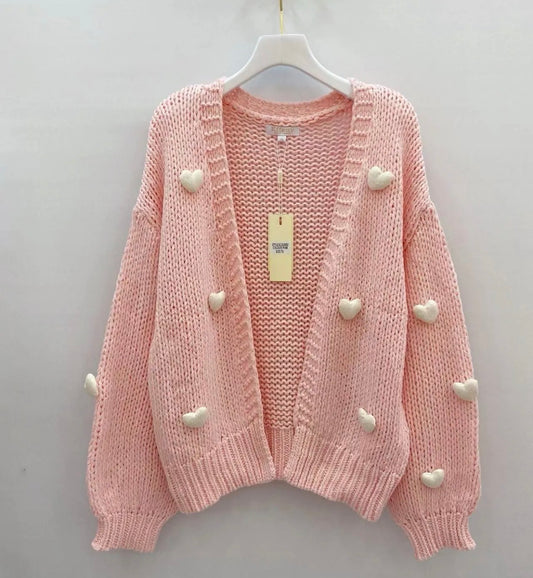 Cardigan „Heart Glow“