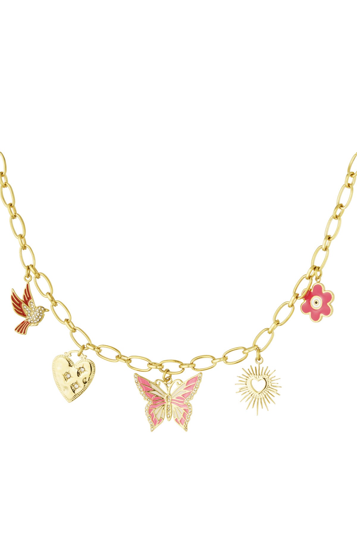 Charm-Kette „Butterfly“ Gold