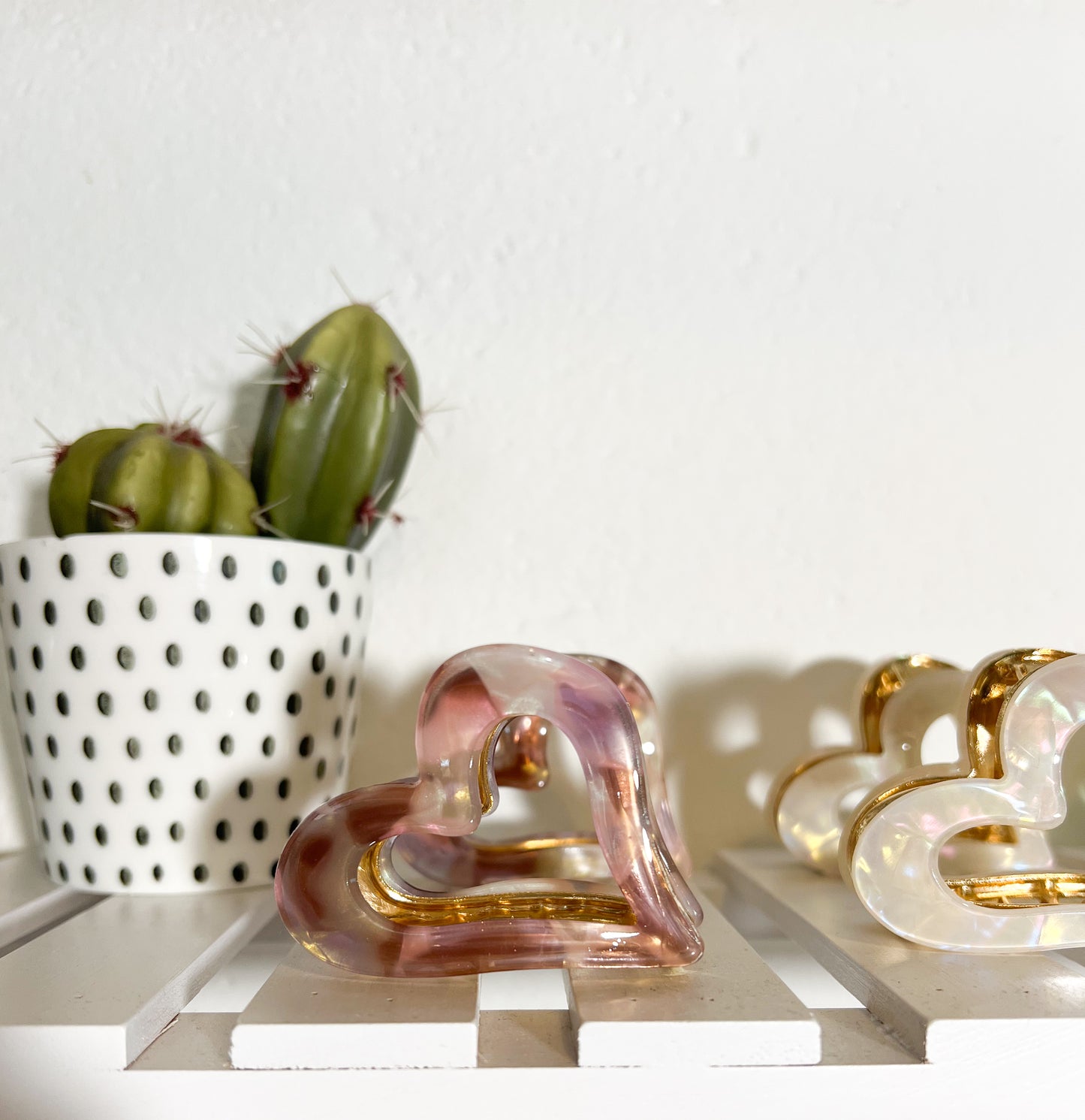 Haarklammer „golden heart“