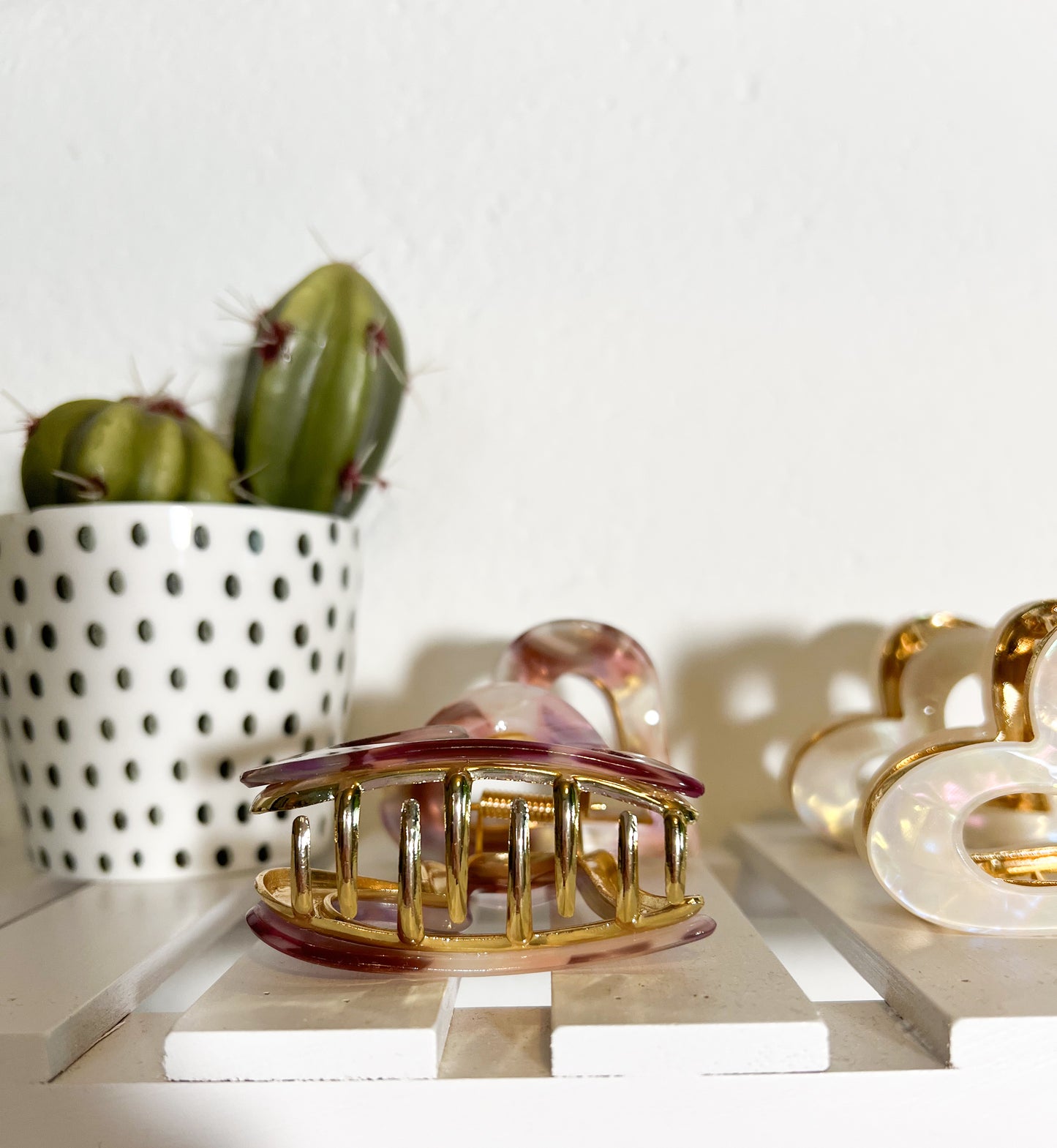 Haarklammer „golden heart“